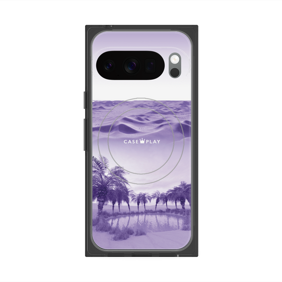 Premium Square Case with Pixelsnap［ Oasis & Desert ］