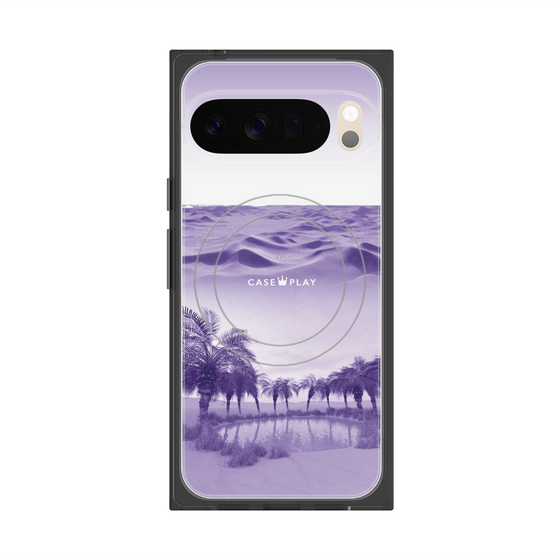 Premium Square Case with Pixelsnap［ Oasis & Desert ］