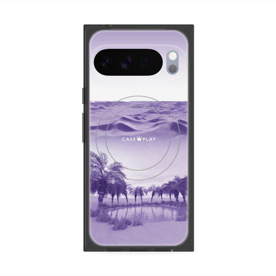 Premium Square Case with Pixelsnap［ Oasis & Desert ］