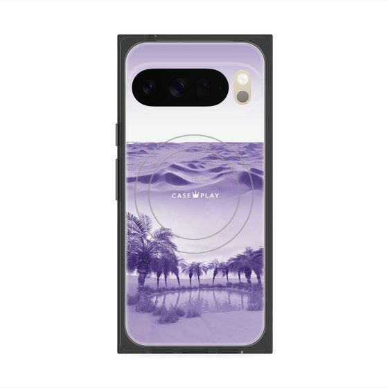 Premium Square Case with Pixelsnap［ Oasis & Desert ］