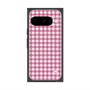 Premium Square Case with Pixelsnap［ Checkered Pink ］