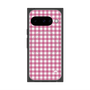 Premium Square Case with Pixelsnap［ Checkered Pink ］