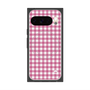 Premium Square Case with Pixelsnap［ Checkered Pink ］
