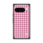 Premium Square Case with Pixelsnap［ Checkered Pink ］