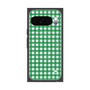 Premium Square Case with Pixelsnap［ Checkered Green ］