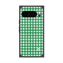 Premium Square Case with Pixelsnap［ Checkered Green ］