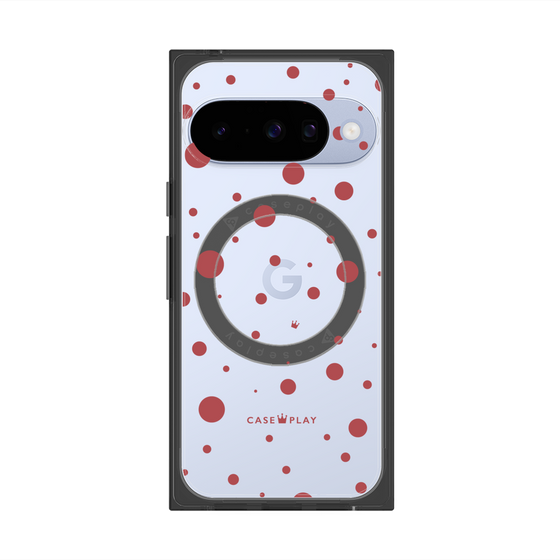 Premium Square Case with Pixelsnap［ Dippin Dots Red ］