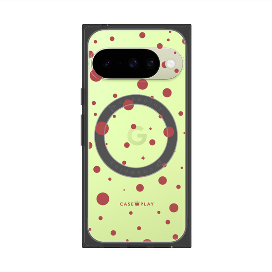 Premium Square Case with Pixelsnap［ Dippin Dots Red ］