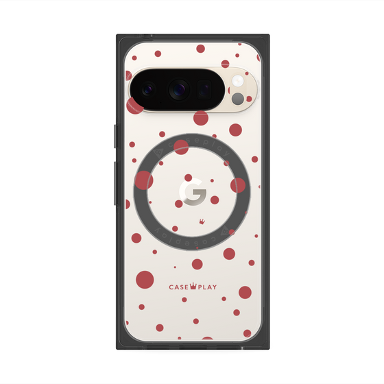 Premium Square Case with Pixelsnap［ Dippin Dots Red ］