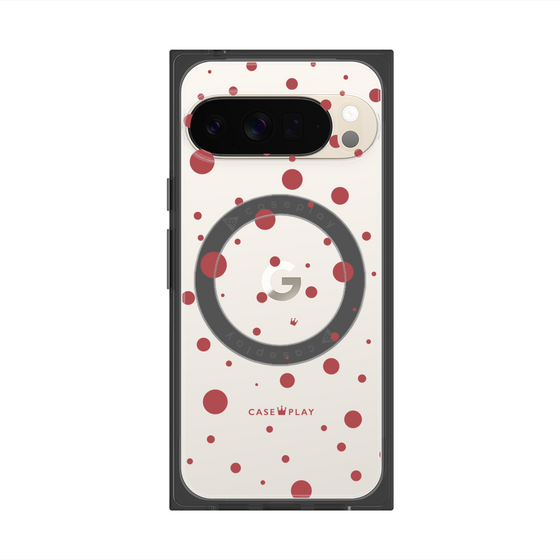 Premium Square Case with Pixelsnap［ Dippin Dots Red ］