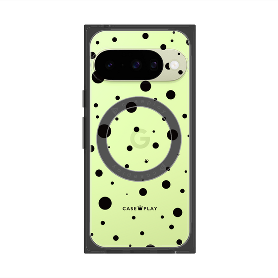 Premium Square Case with Pixelsnap［ Dippin Dots Black ］