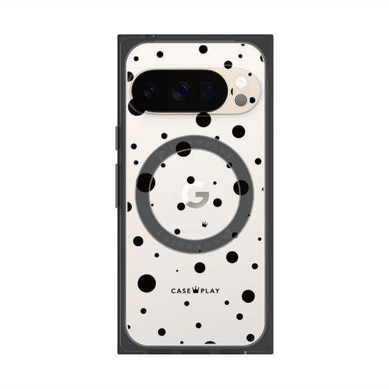 Premium Square Case with Pixelsnap［ Dippin Dots Black ］