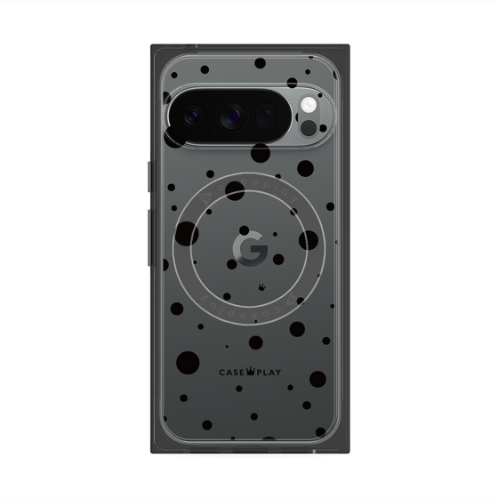 Premium Square Case with Pixelsnap［ Dippin Dots Black ］