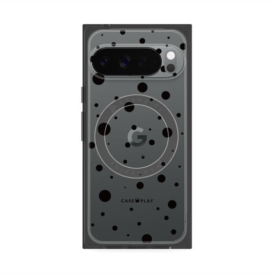 Premium Square Case with Pixelsnap［ Dippin Dots Black ］