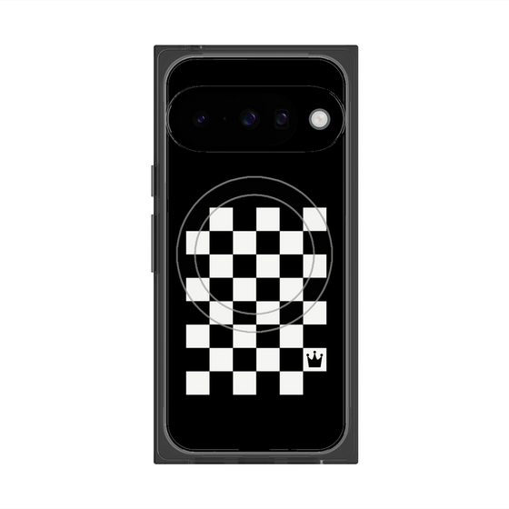 Premium Square Case with Pixelsnap［ Racing Checkered Flag ］