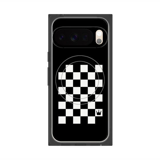 Premium Square Case with Pixelsnap［ Racing Checkered Flag ］