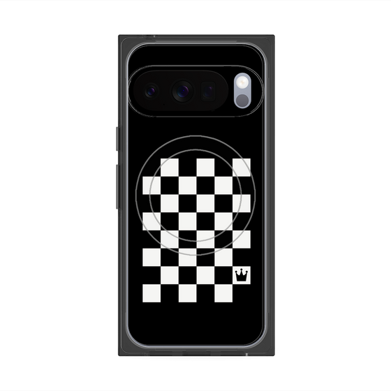 Premium Square Case with Pixelsnap［ Racing Checkered Flag ］