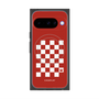 Premium Square Case with Pixelsnap［ Racing Checkered Flag Red ］
