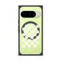 Premium Square Case with Pixelsnap［ Racing Checkered Flag White ］