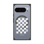Premium Square Case with Pixelsnap［ Racing Checkered Flag White ］