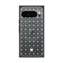 Premium Square Case with Pixelsnap［ CASEPLAY Crown Dots White ］