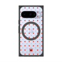 Premium Square Case with Pixelsnap［ CASEPLAY Crown Dots Red ］