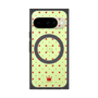 Premium Square Case with Pixelsnap［ CASEPLAY Crown Dots Red ］