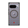Premium Square Case with Pixelsnap［ CASEPLAY Crown Dots Red ］
