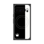 Premium Square Case with Pixelsnap［ CASEPLAY Bi-Colors Black & White ］