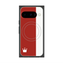 Premium Square Case with Pixelsnap［ CASEPLAY Bi-Colors Red & White ］