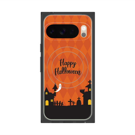Premium Square Case with Pixelsnap［ Halloween World - Orange ］