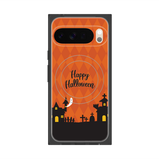 Premium Square Case with Pixelsnap［ Halloween World - Orange ］