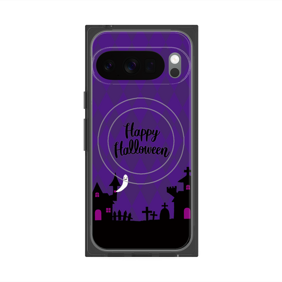 Premium Square Case with Pixelsnap［ Halloween World - Purple ］