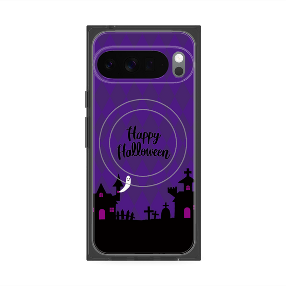 Premium Square Case with Pixelsnap［ Halloween World - Purple ］