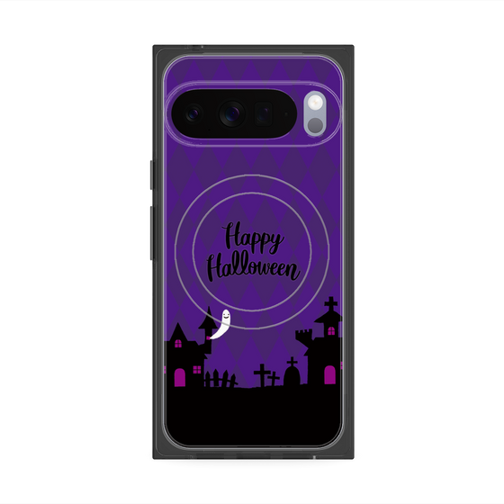 Premium Square Case with Pixelsnap［ Halloween World - Purple ］