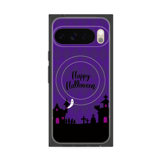 Premium Square Case with Pixelsnap［ Halloween World - Purple ］