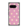 Premium Square Case with Pixelsnap［ Watercolor Dots Retro Color - Pink ］