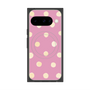 Premium Square Case with Pixelsnap［ Watercolor Dots Retro Color - Pink ］