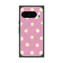 Premium Square Case with Pixelsnap［ Watercolor Dots Retro Color - Pink ］