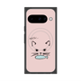 Premium Square Case with Pixelsnap［ Very Greedy Cat - Pink ］