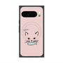 Premium Square Case with Pixelsnap［ Very Greedy Cat - Pink ］