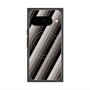 Premium Square Case with Pixelsnap［ Middle Stripe - Black ］
