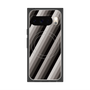 Premium Square Case with Pixelsnap［ Middle Stripe - Black ］