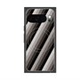 Premium Square Case with Pixelsnap［ Middle Stripe - Black ］