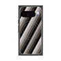Premium Square Case with Pixelsnap［ Middle Stripe - Black ］