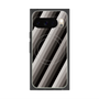 Premium Square Case with Pixelsnap［ Middle Stripe - Black ］