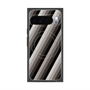 Premium Square Case with Pixelsnap［ Middle Stripe - Black ］
