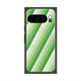 Premium Square Case with Pixelsnap［ Middle Stripe - Green ］