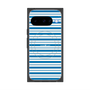Premium Square Case with Pixelsnap［ Small Border - Blue ］