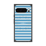 Premium Square Case with Pixelsnap［ Small Border - Blue ］